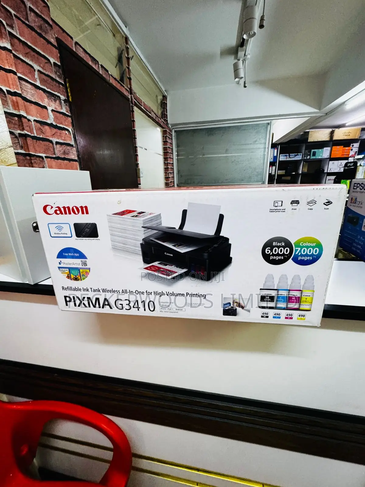 Pixma G3410 Colour Multifunction Printer(Wifi)