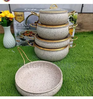 9pcs Granite Coating Kitchen Cookware Set-Tt