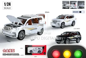 Die Cast Model Music and Lights Boxed 5 Panel Mirror Display