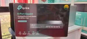 Tp-Link Tl-Sg1008mp 8-Port Gigabit Desktop/Rackmount Switch