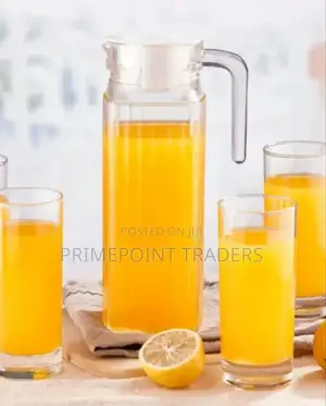 1 Jug Capacity ~1.1 Litres 
6 PCS Highball 300ml Glass^^