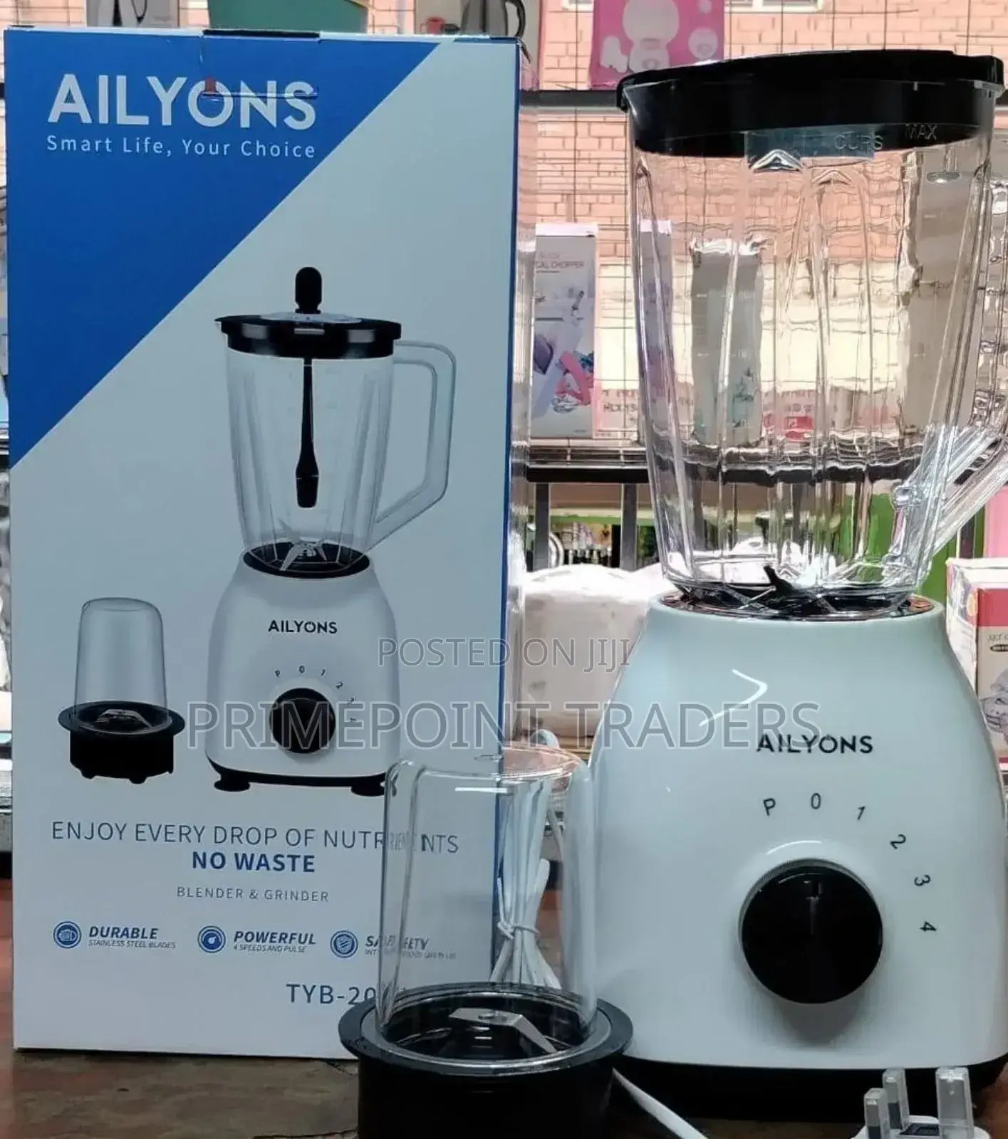 Ailyons 2 in 1 Blender