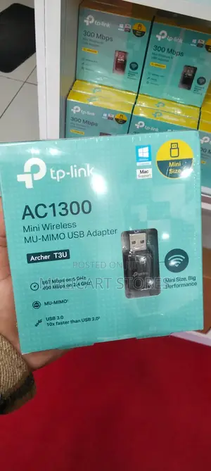 Tp-Link Archer T3u Ac1300 Mini Wireless Mu-Mimo Usb Adapter