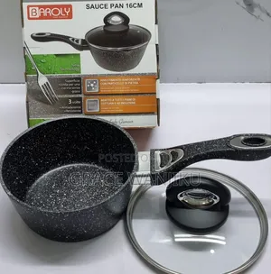 *Baroly German Brand Heavy Granite Sauce Pans + Lid