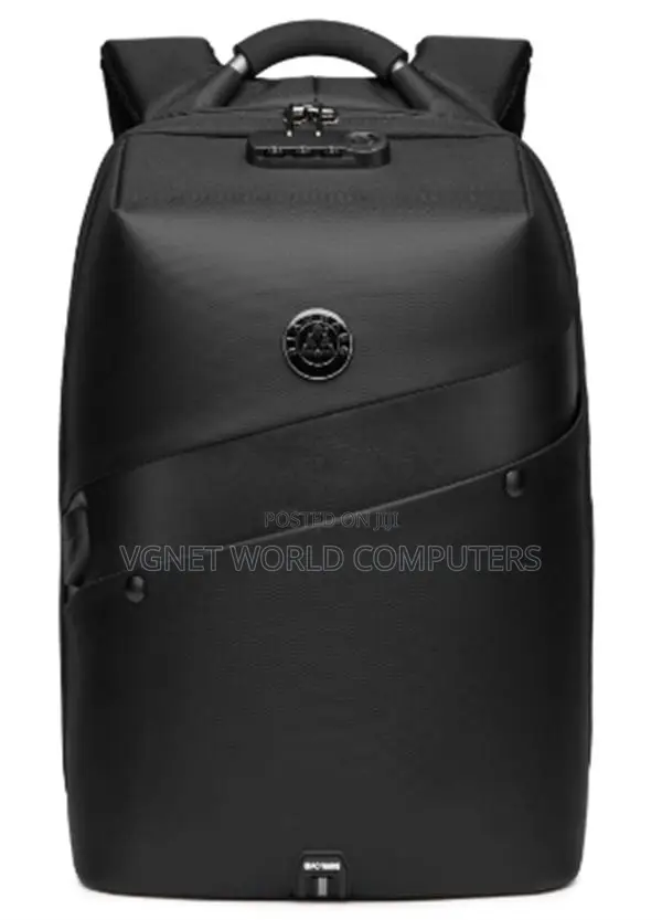 Baowang Leather Antitheft Laptop Backpack Bag