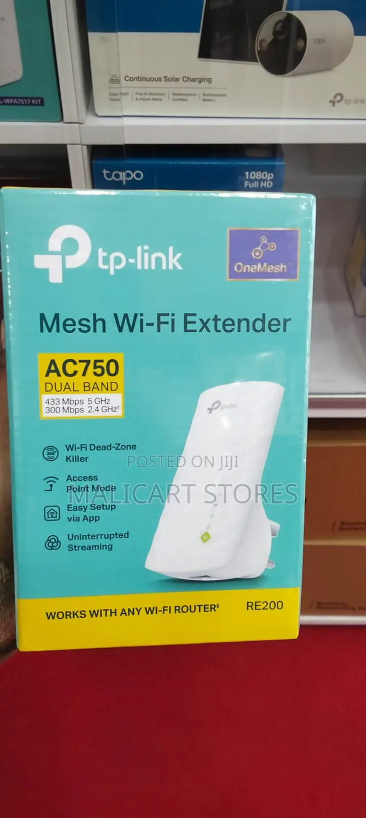 Tp-Link Ac750 Mesh Range Extender Re200