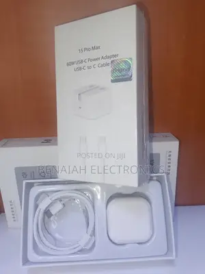Reliable iPhone 15 Pro Max Charger 60 Watts Usb-C Cable