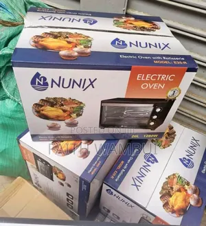 Nunix 20 Litres Electric Oven With Gril and 3 Knob