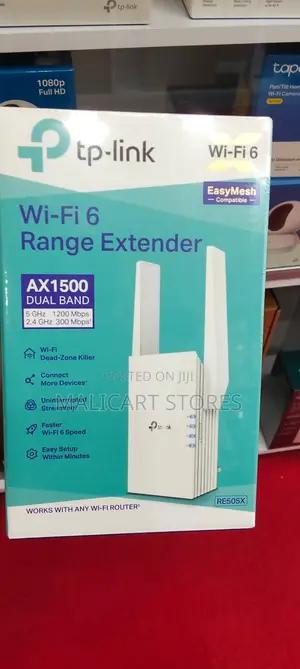 Tp-Link Ax1500 Wi-Fi Range Extender -Tl-Re505x