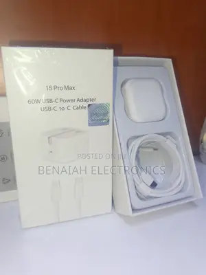 iPhone 15 Pro Max 60 Watts Traveller Charger,Usb C to C