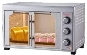 Signature Double Door Electric Oven/2000w Double Door Silver