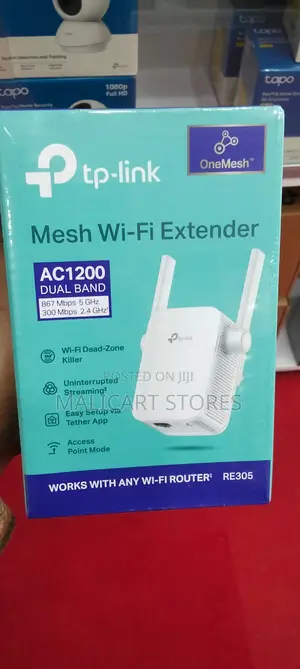 Tp-Link Ac1200 Wireless N Wall Range Extender Tl-Re305