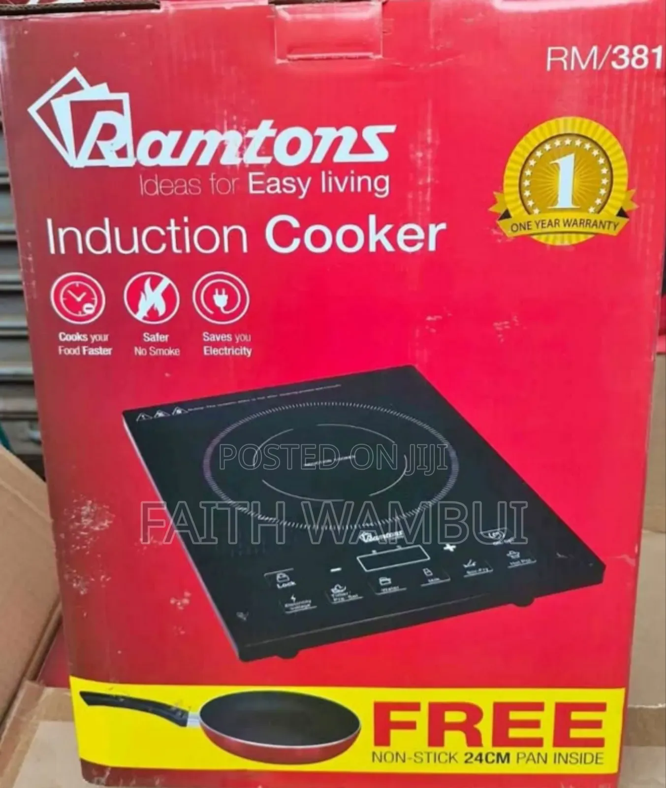 Ramtons Induction Cooker/Induction Cooker