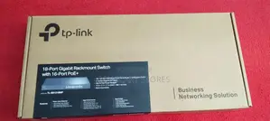 Tplink 18-Portgigabit Rackmount Switch With 16 Poe+ Sg1218mp
