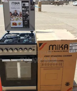 Mika 50*60 Standing Cooker, 3 Gas