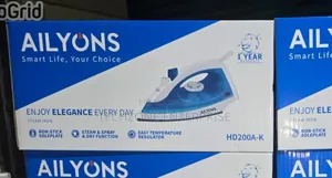 Ailyons Hd200a-K Electric Steam Iron With 1400 Watts