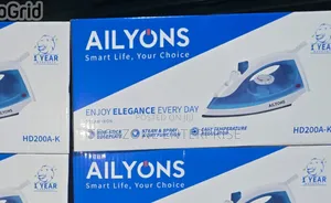 Ailyons Hd200a-J Electric Steam Iron Nonstick Coating