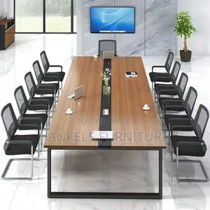 Metallic 2400mm Modern Office Conference Table