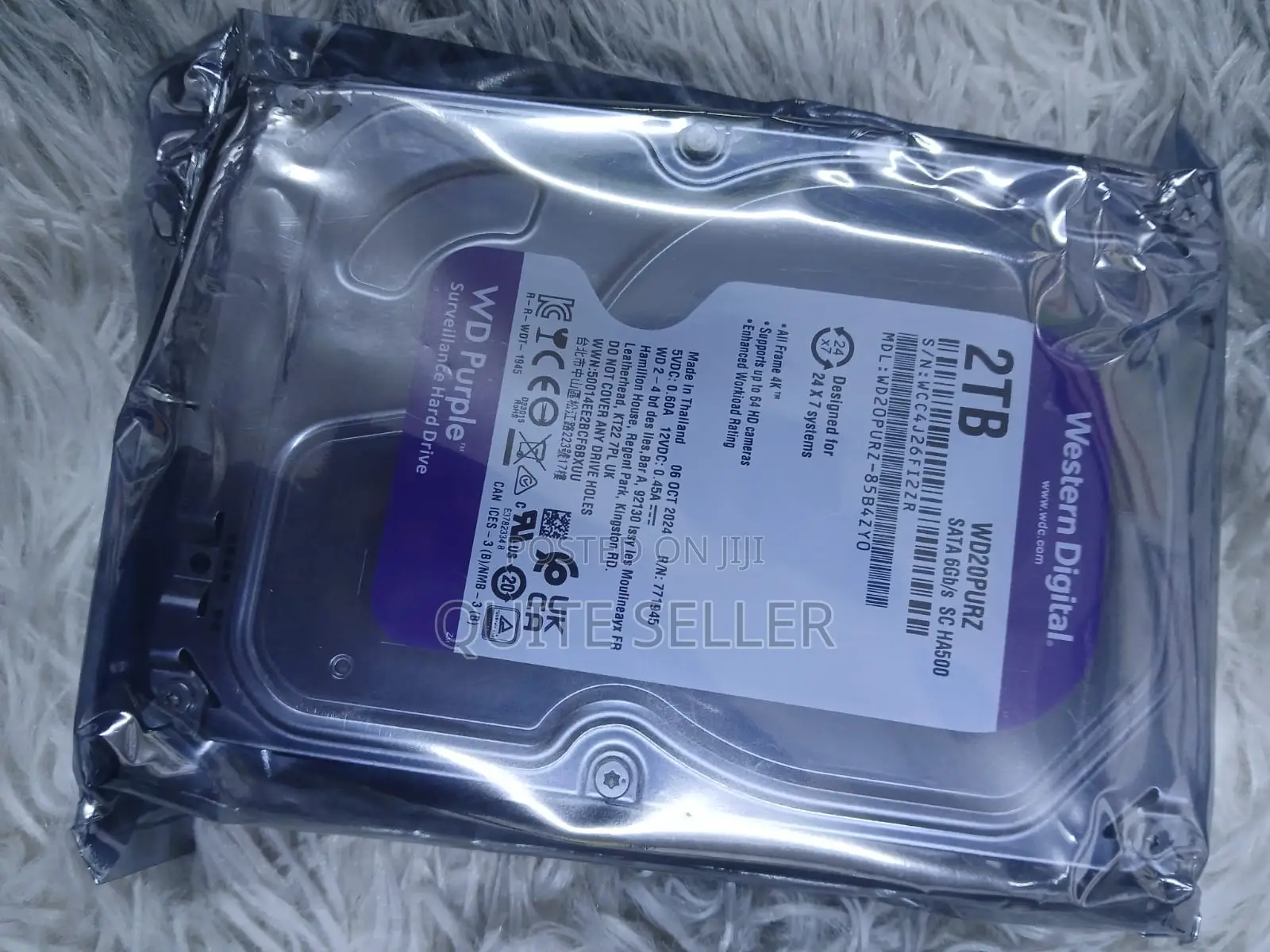 2tb Wd Dard Drive for Computer Data Storage