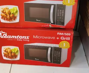 Ramtons 23litres Microwave Plus Grill R89* (Silver)
