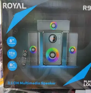 Royal 3.1ch Multimedia Speaker System (Black) R*901