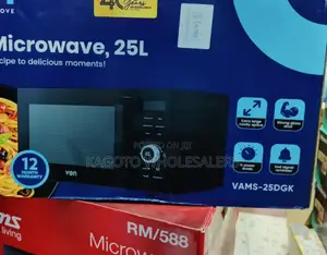 25litres Von Microwave Oven Digital (Black ) *Vam/25gb