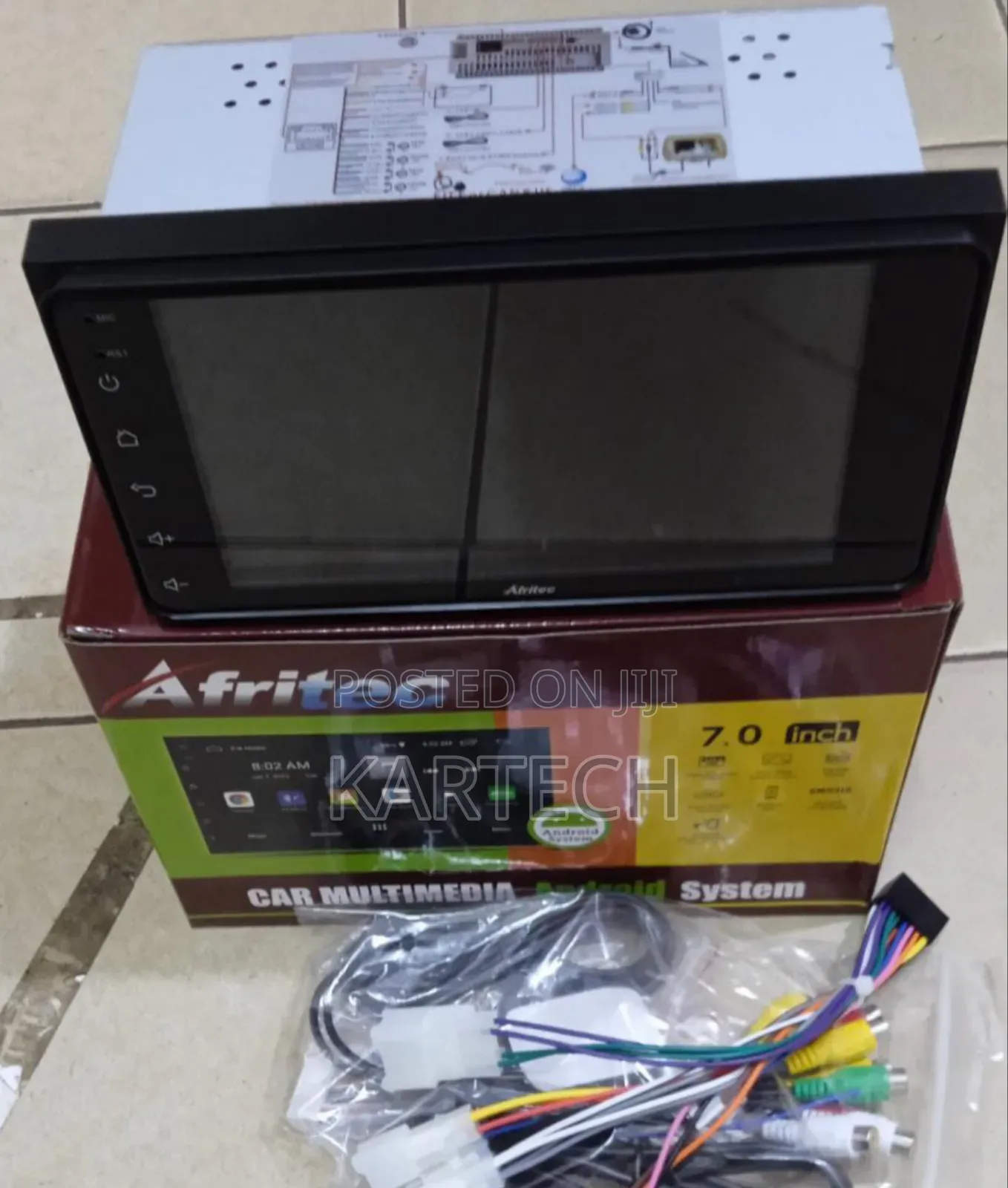 Afritec 8" Car Multimedia Android System