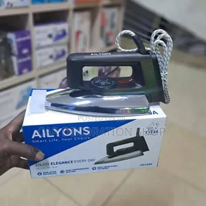 Electric Dry Ailyons Iron Stainless Steel Bottom Plat