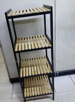 4 Tier Bamboo Rack