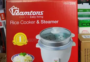 Ramtons Rice Cooker Steamer Rm*289* White
