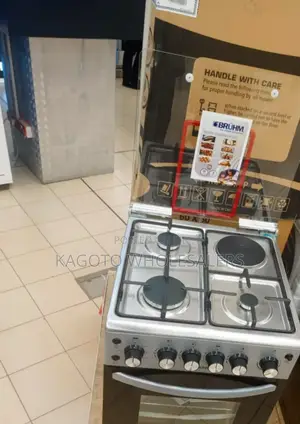 50*60 Bruhm 3g+1e Standing Gas Cooker B*3h