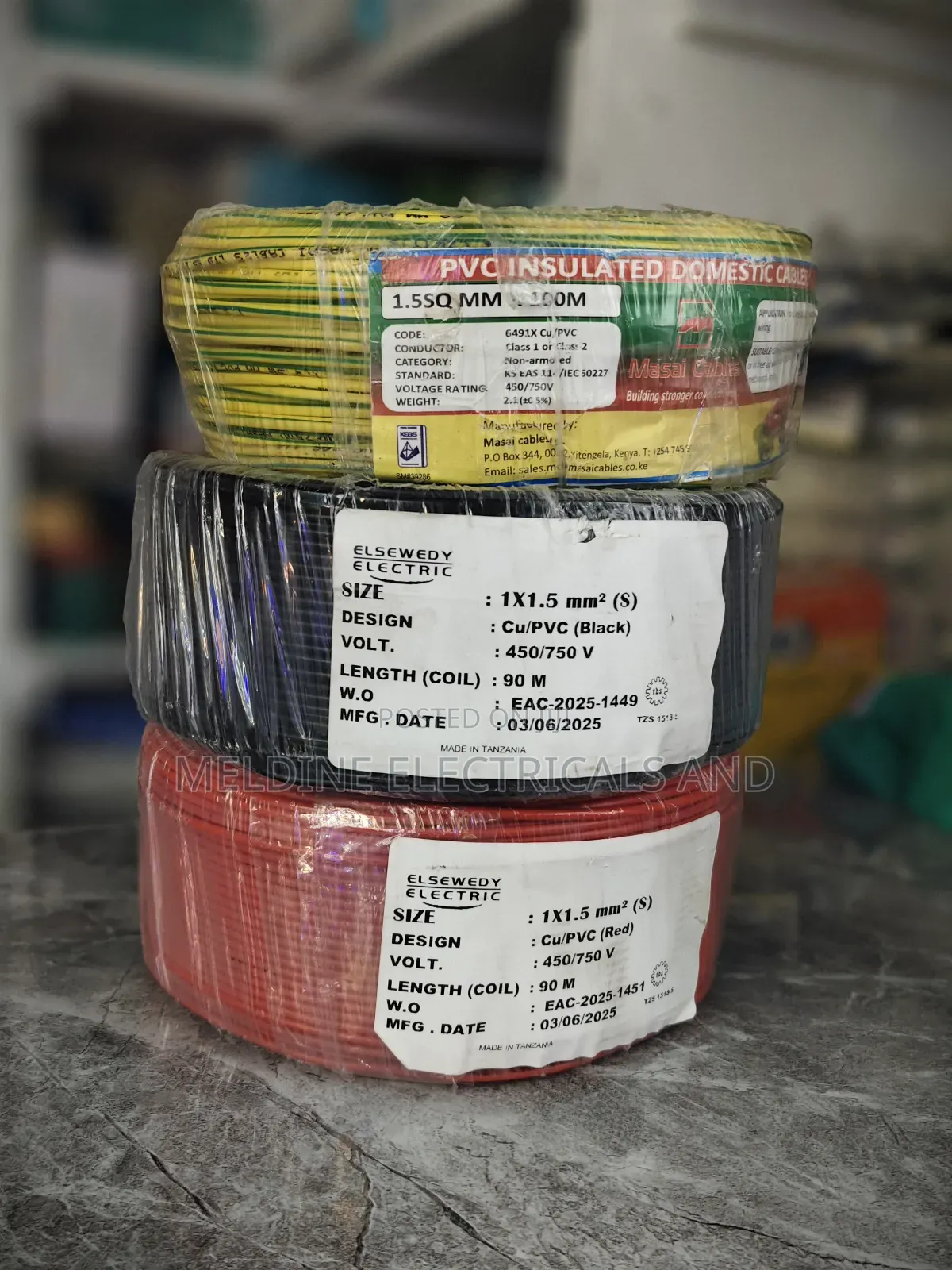 1.5mm Single Cable Local