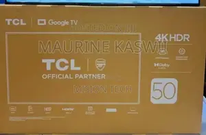 TCL 50′′ V6c HDR Smart Google Tv – 50v6c (2025)
