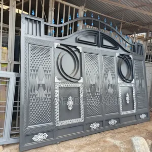 "Strong Stylish Sliding Gate – Secure Your Property Today