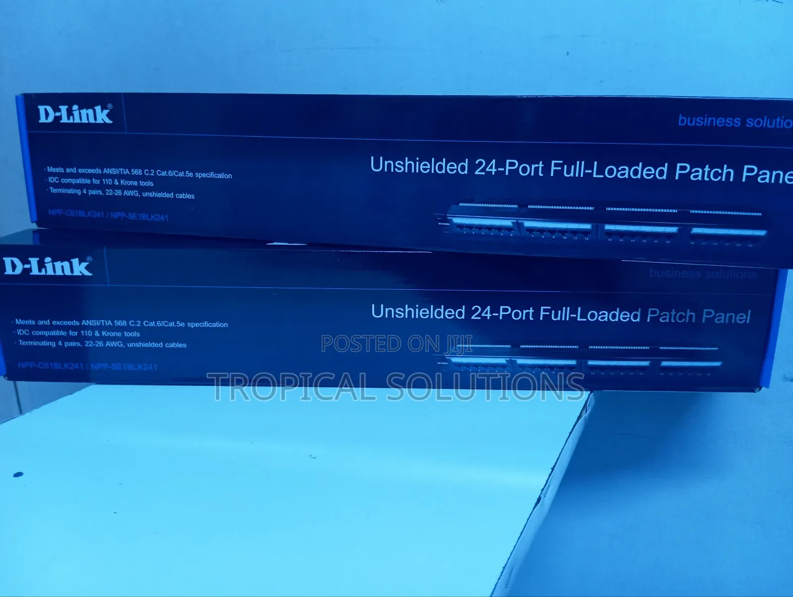 D-Link 24port Patch Panel Unshielded 24 Port Patch Panel
