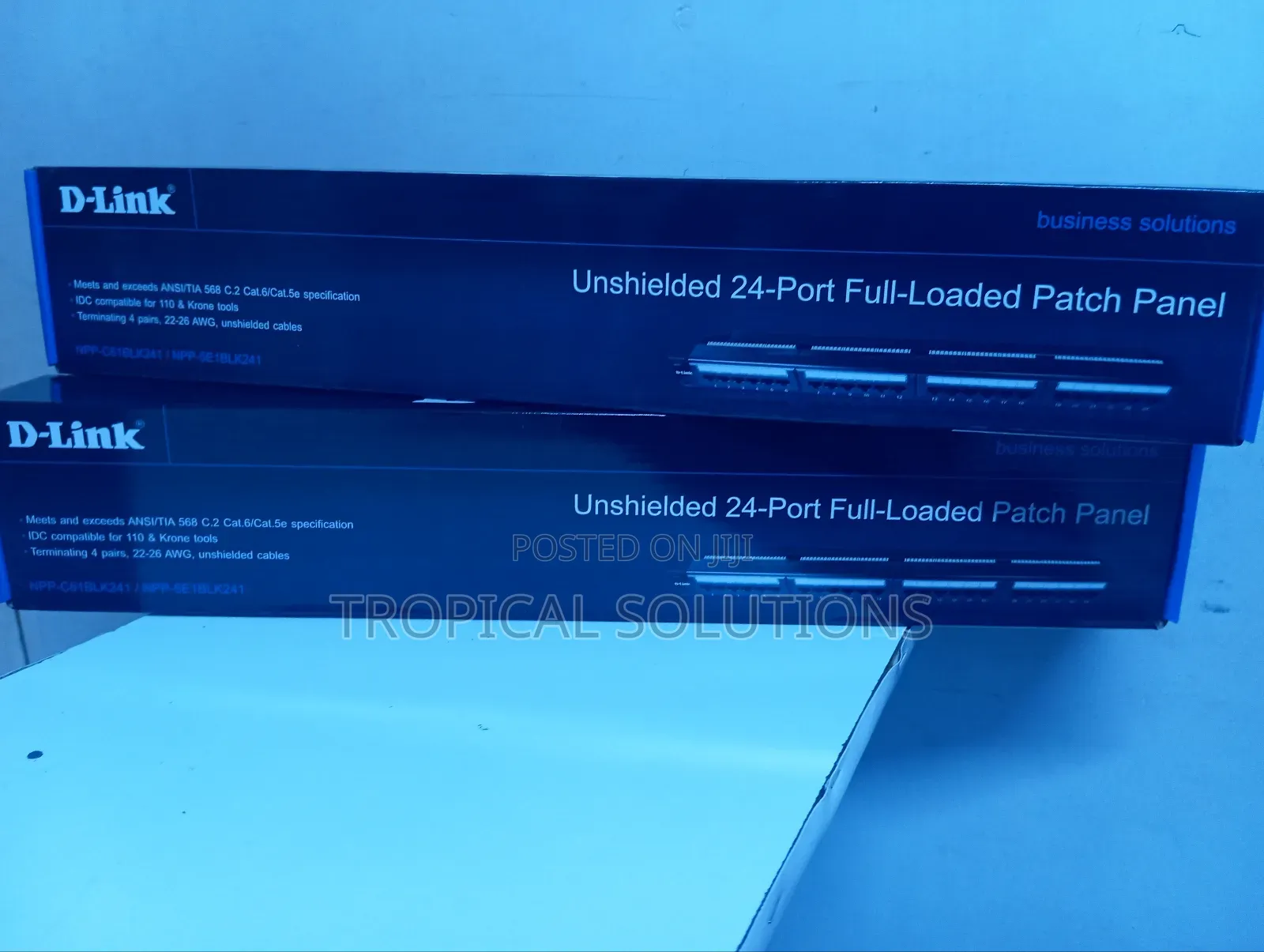 D-Link 24port Patch Panel Unshielded 24 Port Patch Panel