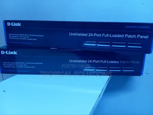 D-Link 24port Patch Panel Unshielded 24 Port Patch Panel