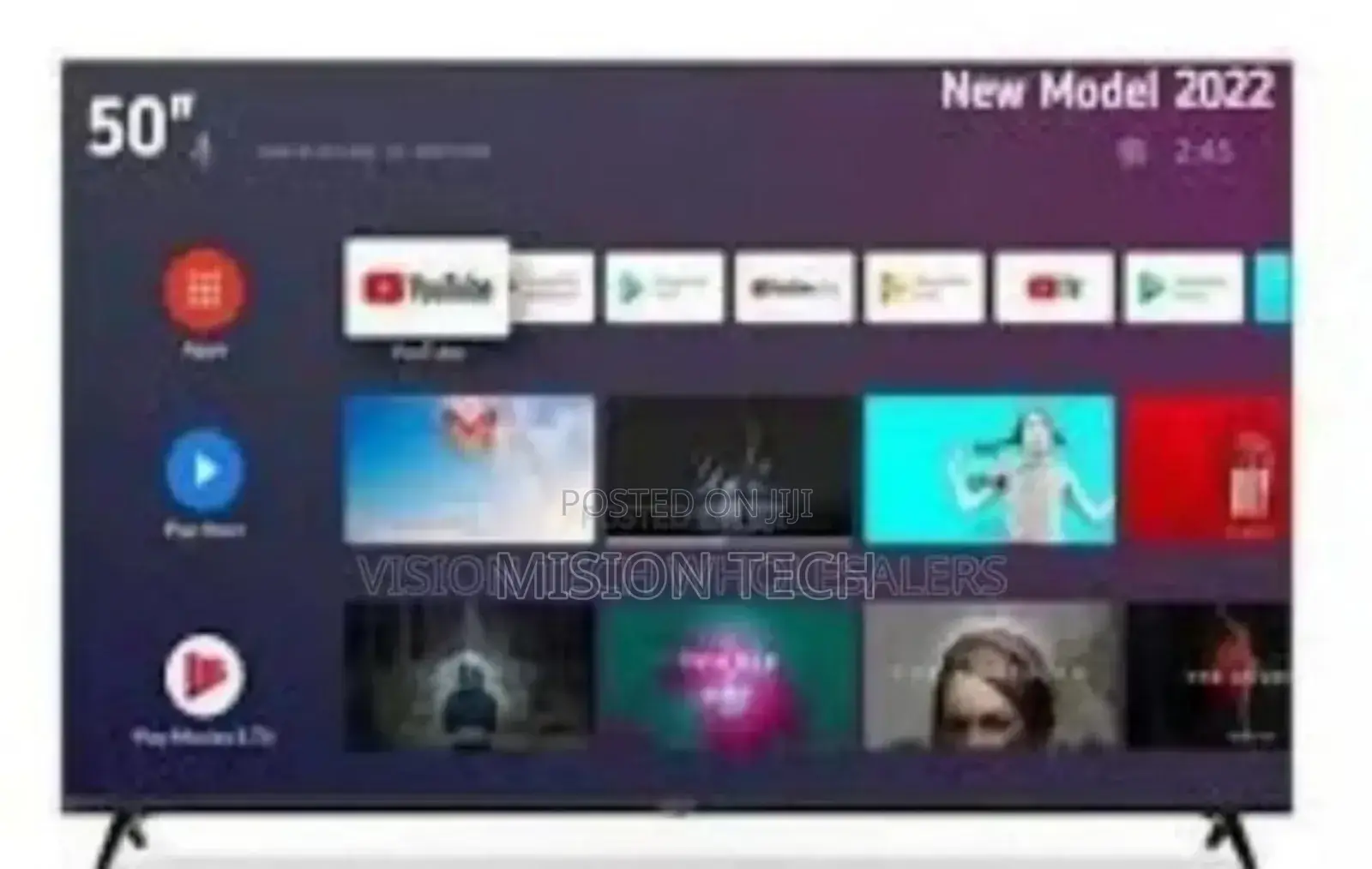 Vitron 50" Inches Smart Android Tv