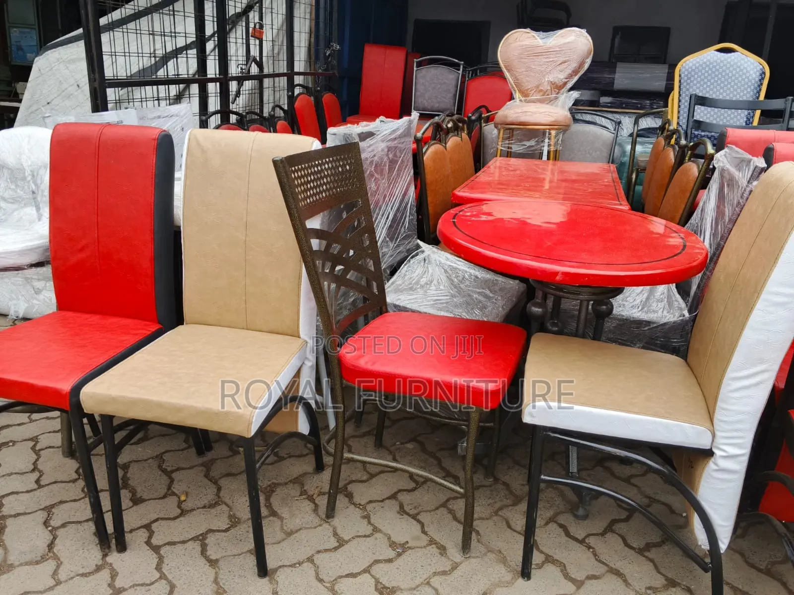 Restaurant Chairs and Table