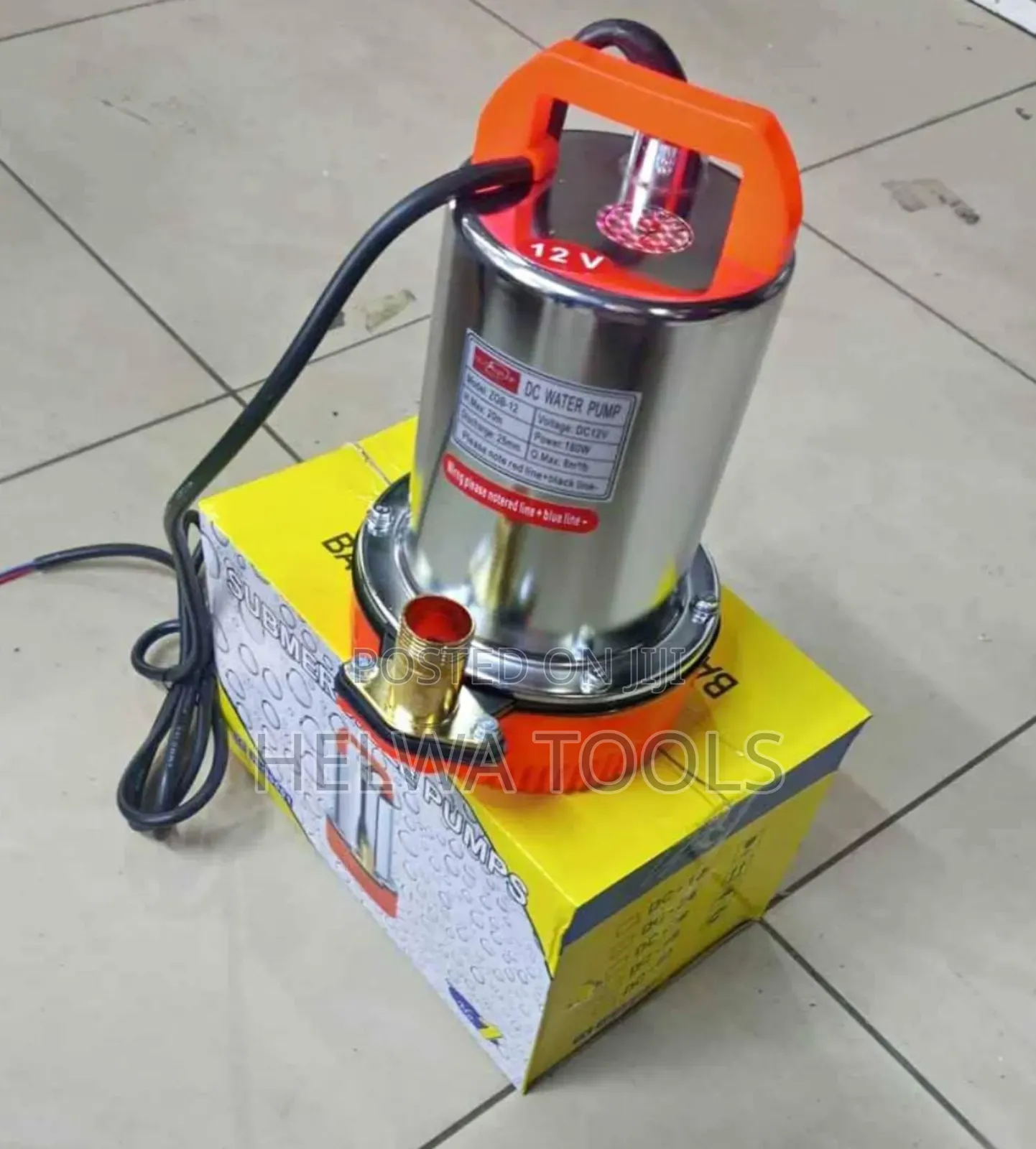 Dc Solar Submersible Pump, 12v
