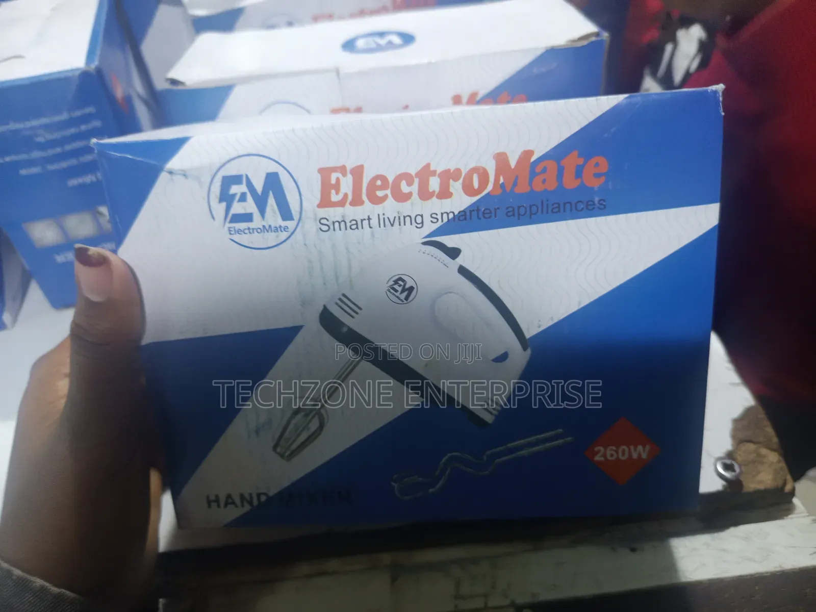 Portable Electromate 2 in 1 Baking Mixer