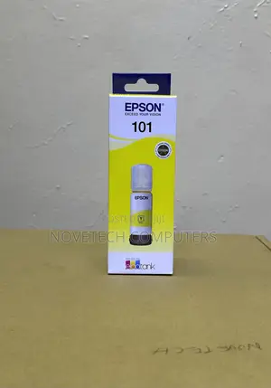 Genuine Epson 101 Ecotank Original Yellow Ink 70 Ml