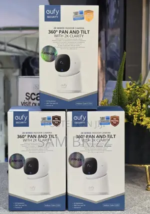 Eufy Indoor Cam C220 360 Pan and Tilt With Clarity