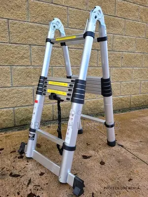 Telescopic a Frame Step Ladder 2.2m