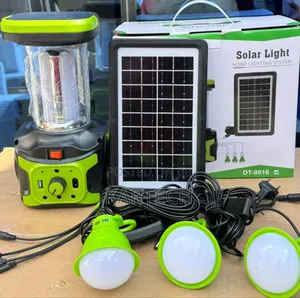 Dt-9016b Portable Solar System Lighting Kit
