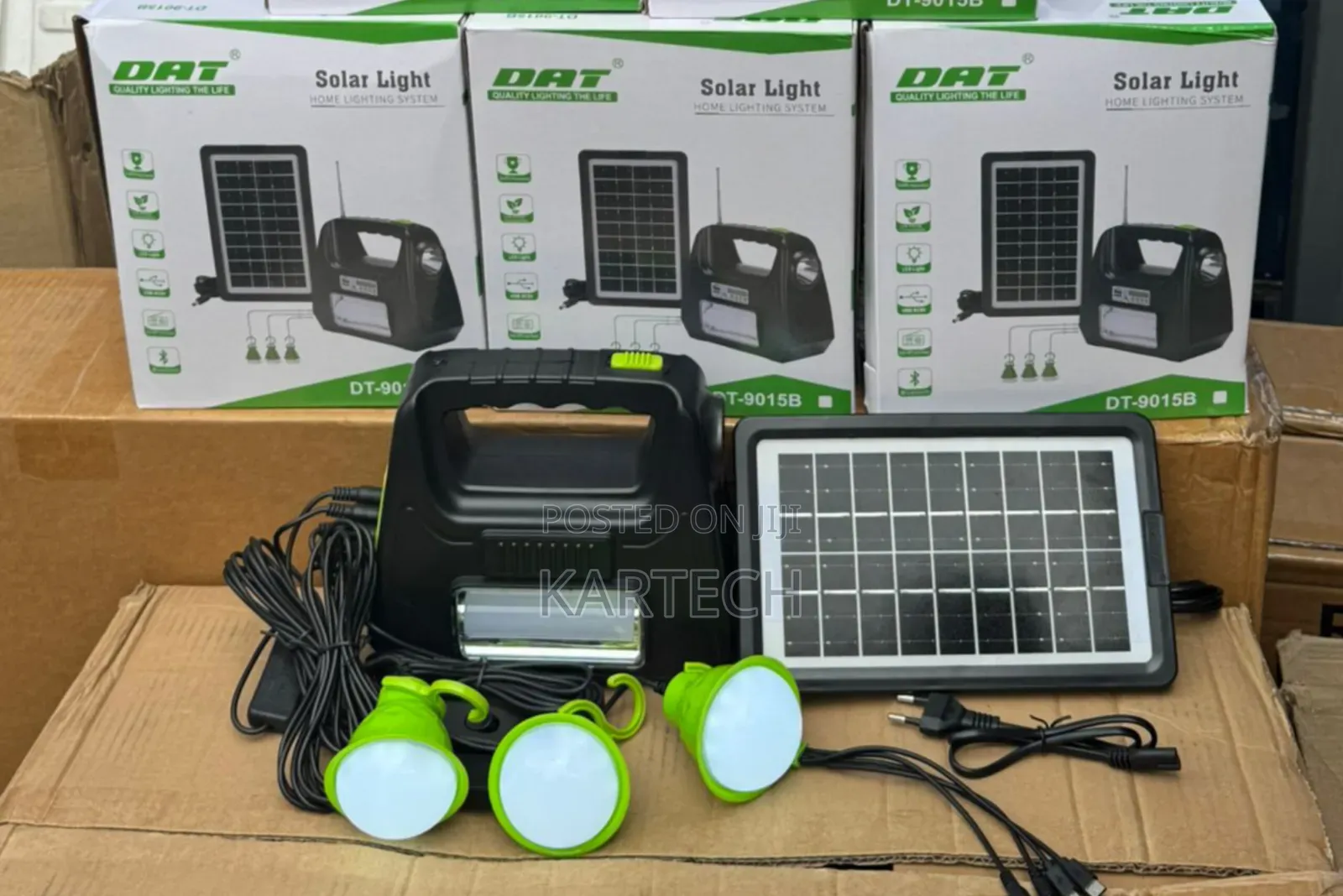 Dat Solar Light Home Lighting System ( Dt-9015b).