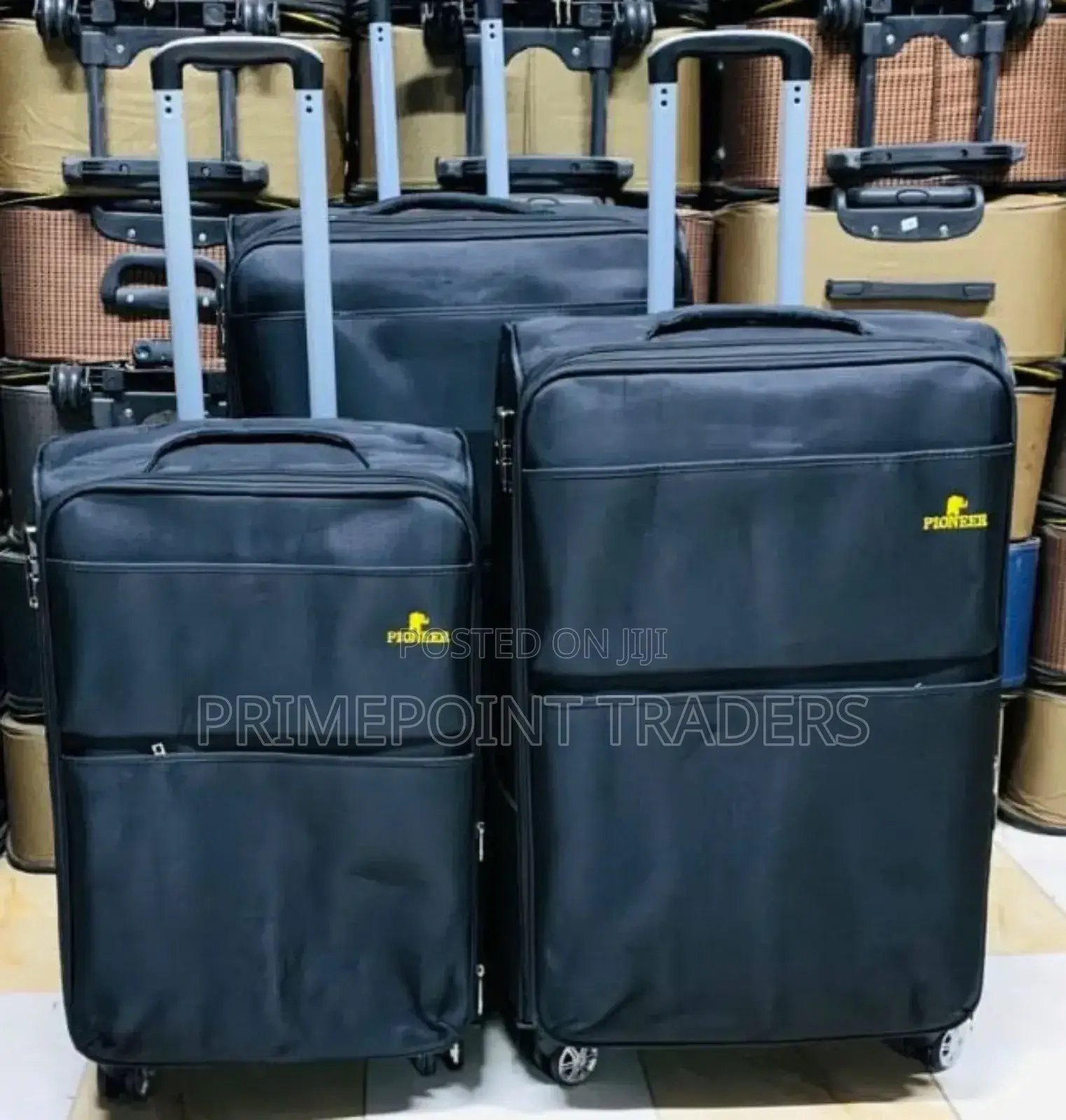 3 in 1 Fabric Laxurious Suitcase Briefcase Travel Bag✓