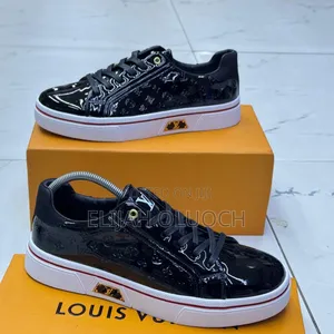 Louis Vuitton /Lv Wet Look Casual Shoes
