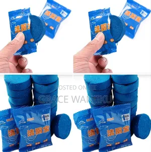 *Bubble Blue Tablets Toilet Cleaner