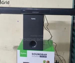 Synix 2.1ch Sound Bar Syn-S60 Multiple Connectivity 